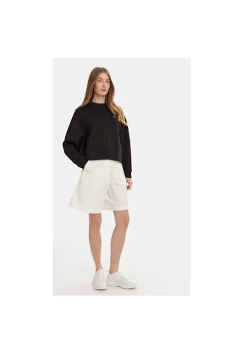 Lacoste Дамска блуза - 304993633 - Памук/Полиестер - 44 EU - Черна