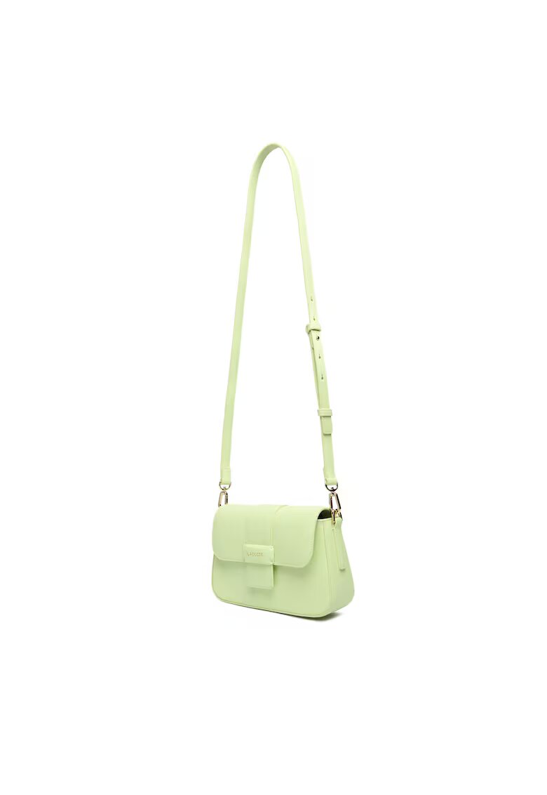 Lacoste Дамска чанта модел Larch Green/Navy Blue Black - екологична - ежедневна
