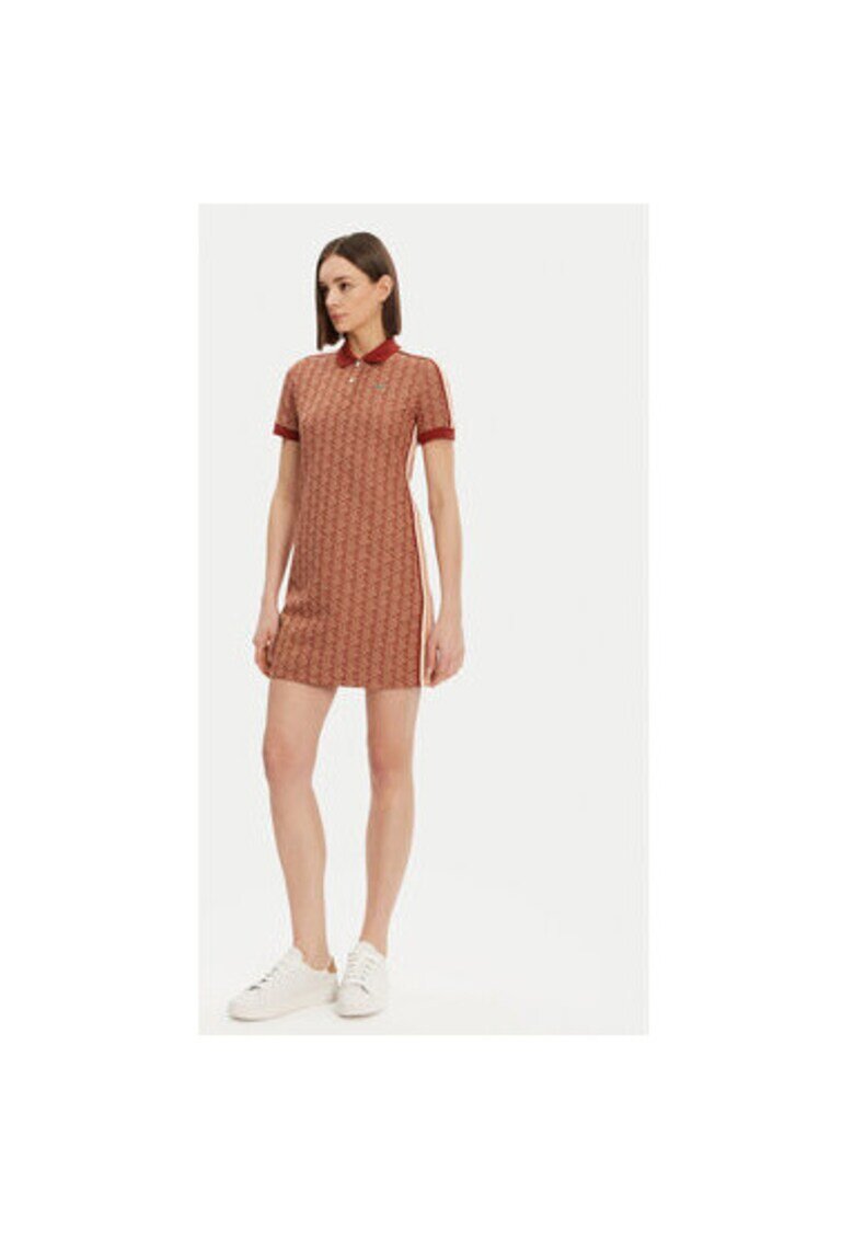 Lacoste Дамска рокля EF2655 - Полиестер/Памук