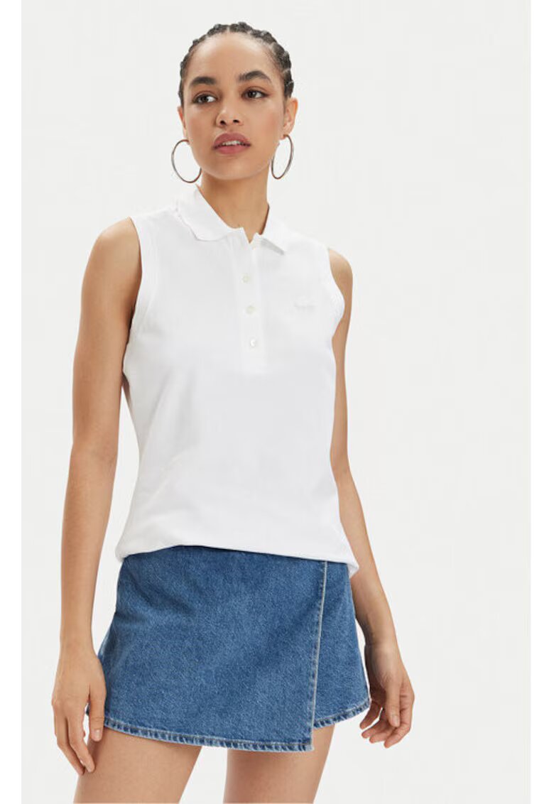Lacoste Дамска тениска - 300460290 - Памук - Бяла
