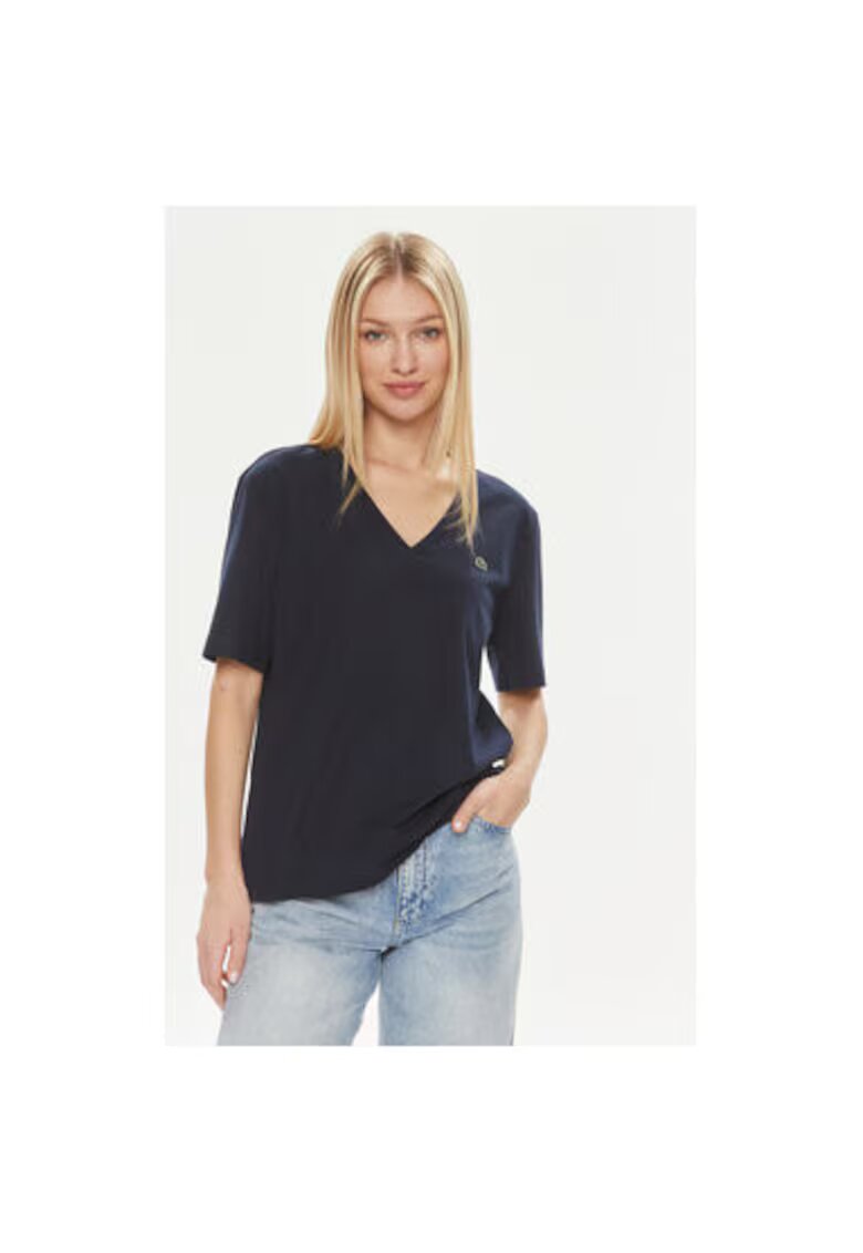 Lacoste Дамска тениска - 303714239 - Памук -