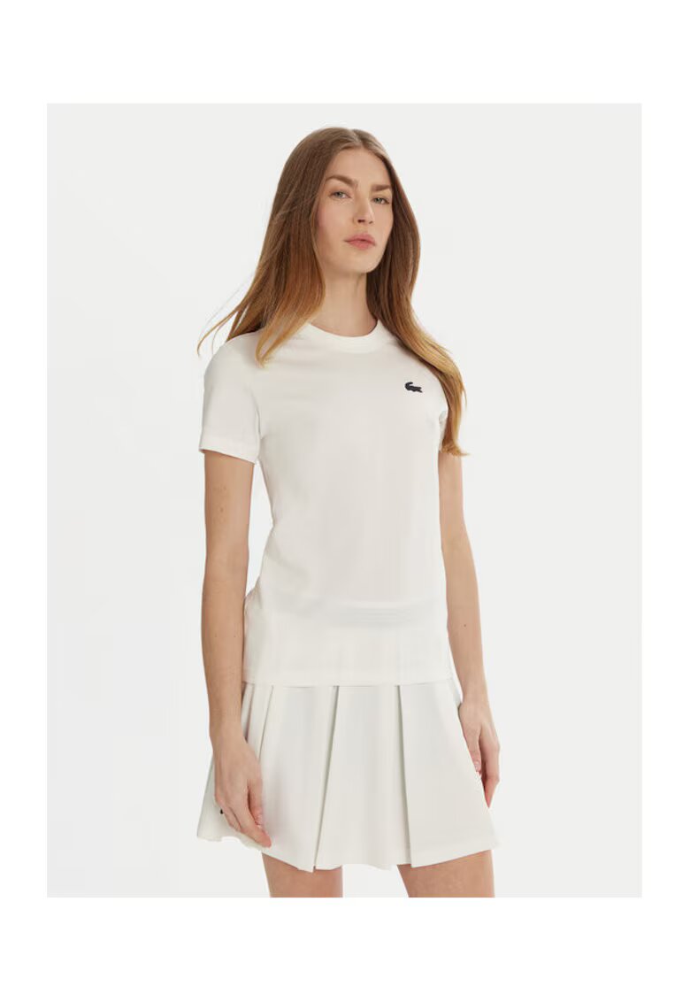 Lacoste Дамска тениска - 304993657 - Памук - Бяла