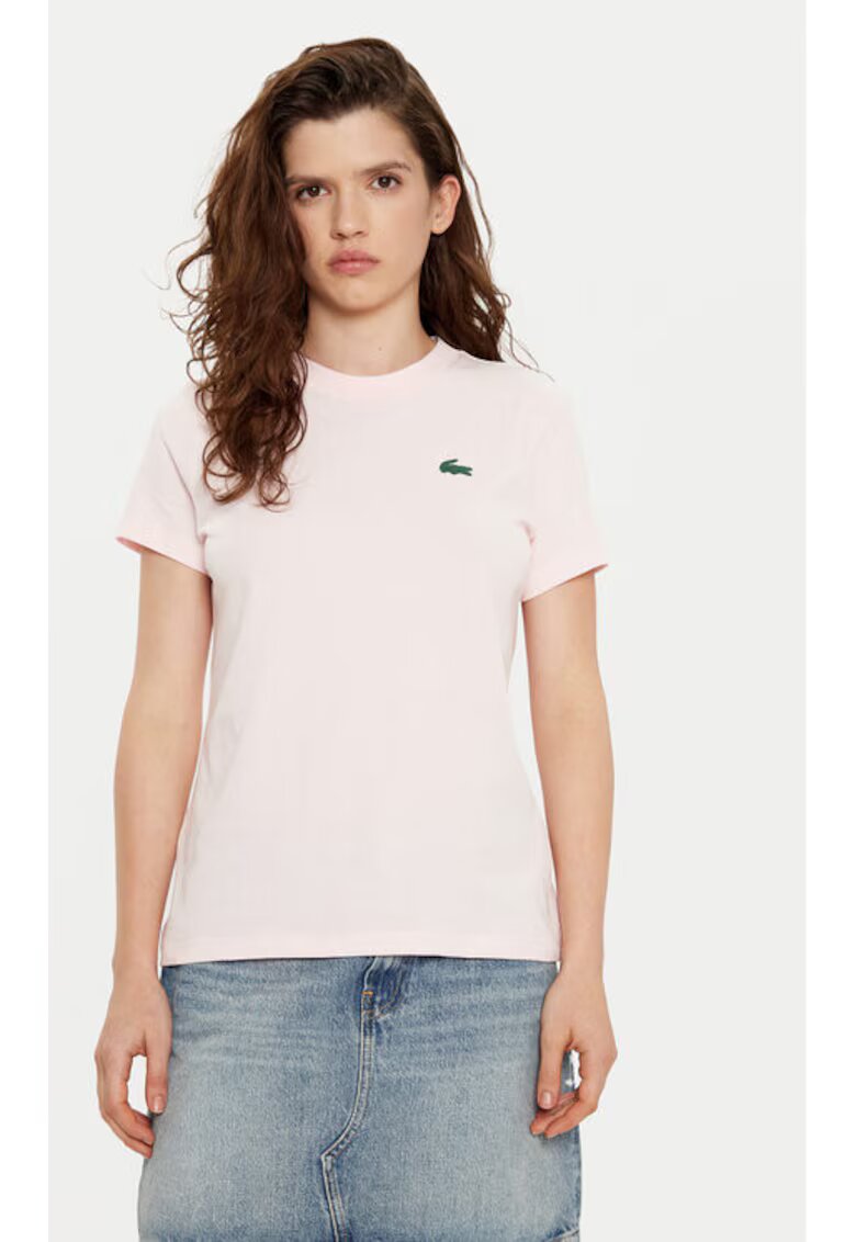 Lacoste Дамска тениска - 304993688 - Памук - Розов