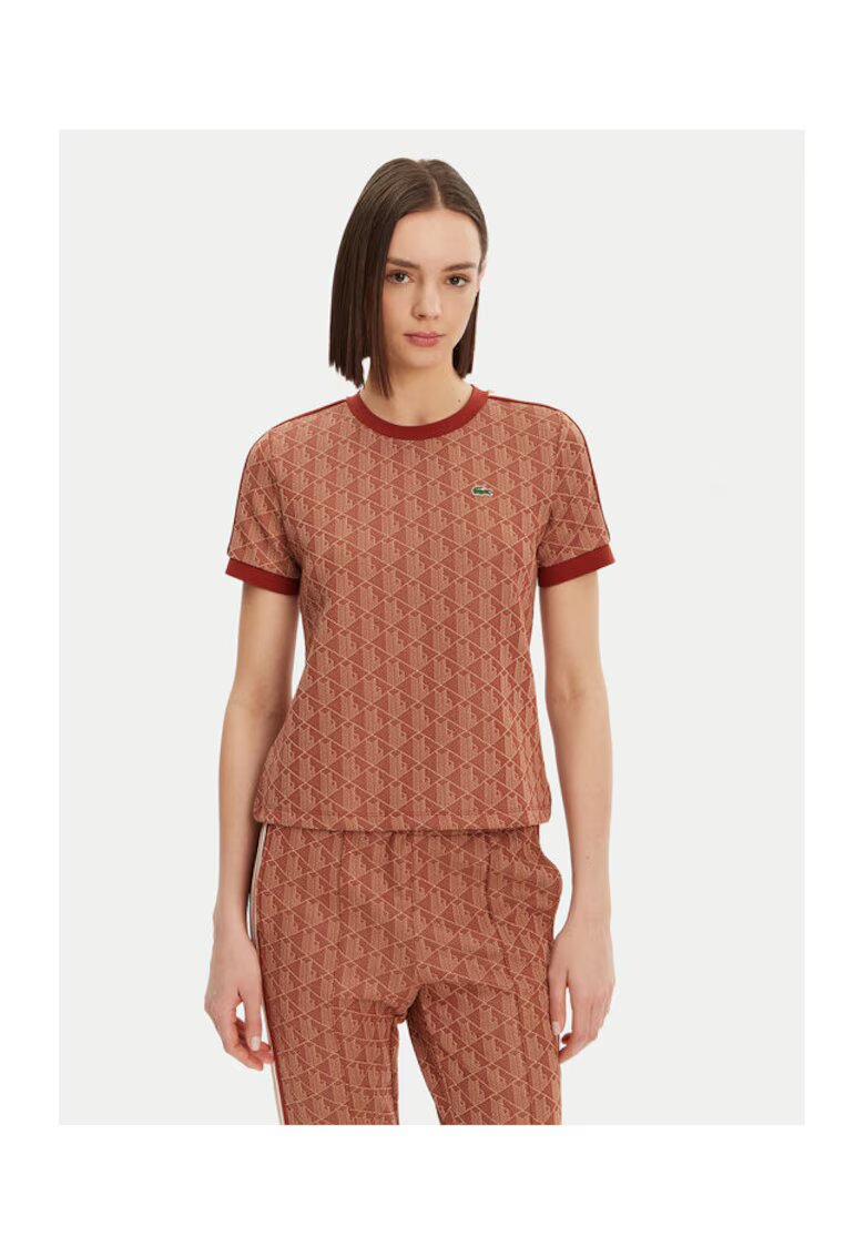 Lacoste Дамска тениска TF3244 - Полиестер/Памук -