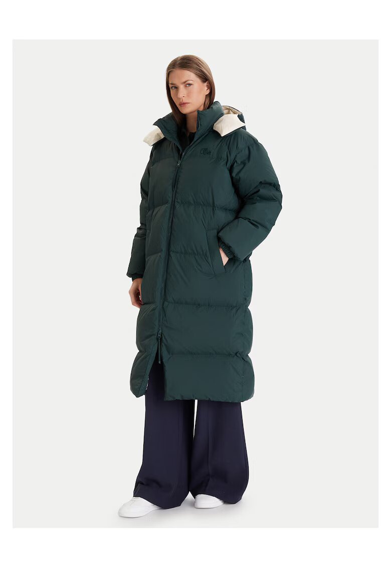 Lacoste Дамско пухено яке зелено