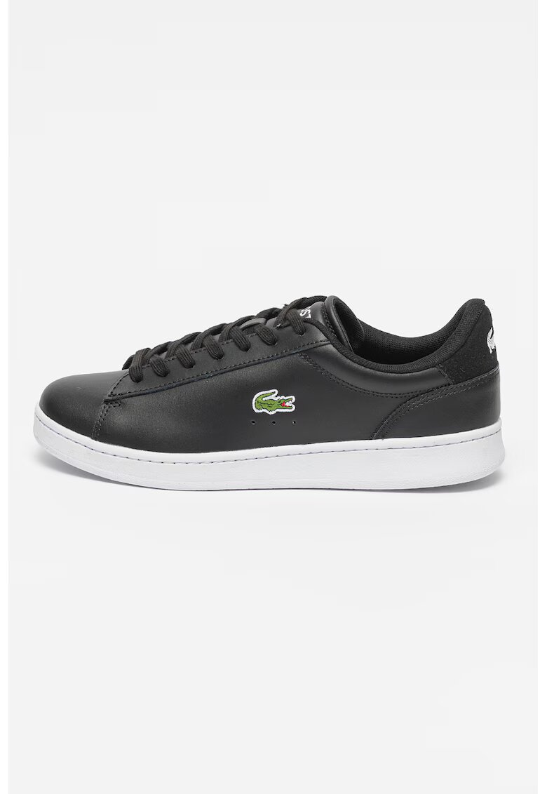 Lacoste Кожени спортни обувки Carnaby Set - Бял/Черен