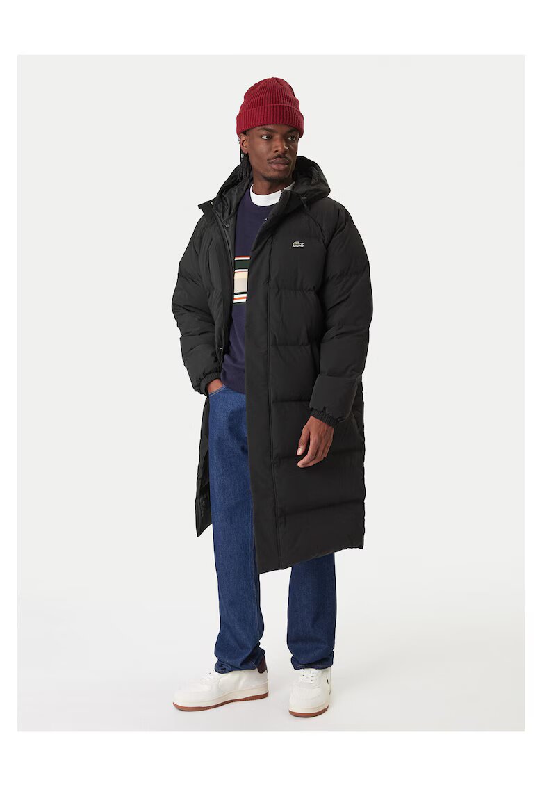 Lacoste Мъжко пухено яке черно