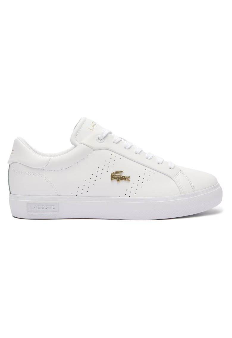Lacoste Спортни обувки от кожа и еко кожа