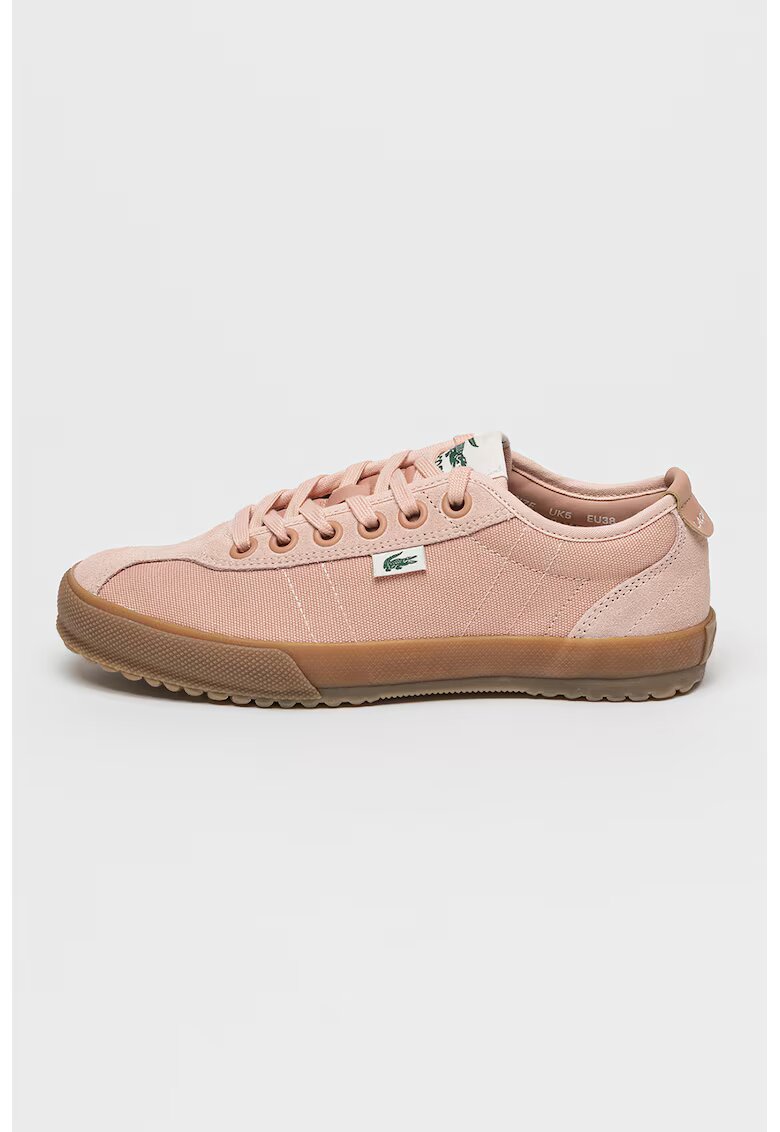 Lacoste Текстилни кецове Backslam с велур