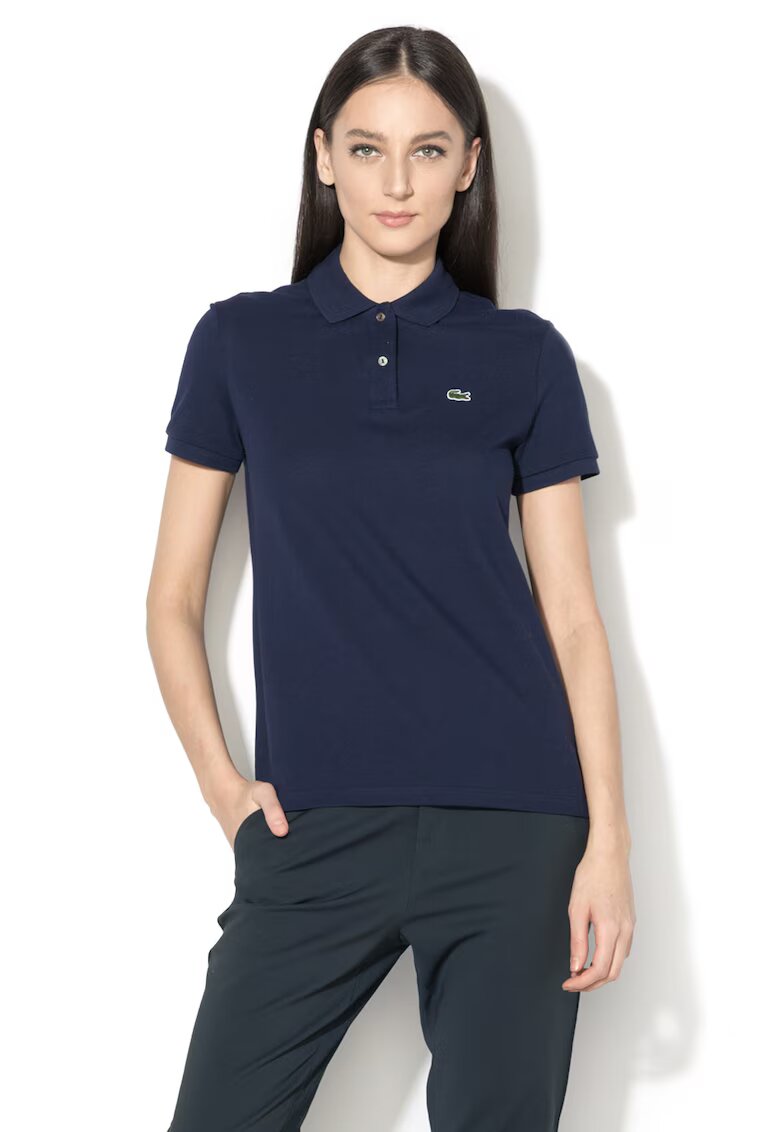 Lacoste Тениска от пике с яка