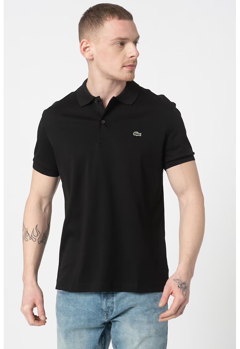Lacoste Тениска с яка и стандартна кройка