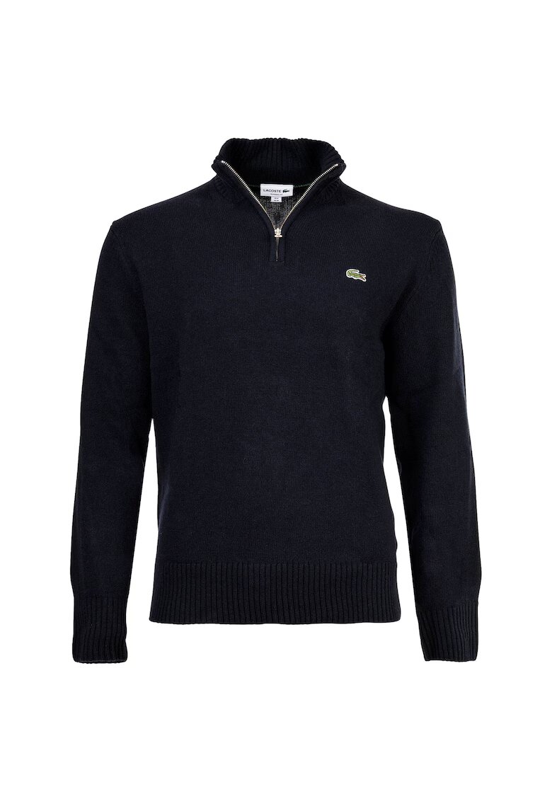 Lacoste Вълнен пуловер с цип