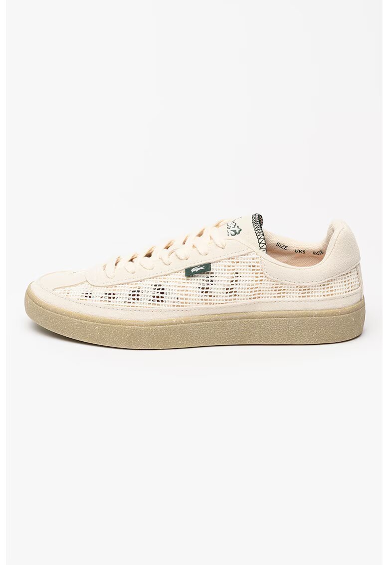 Lacoste Велурени маратонки с мрежа