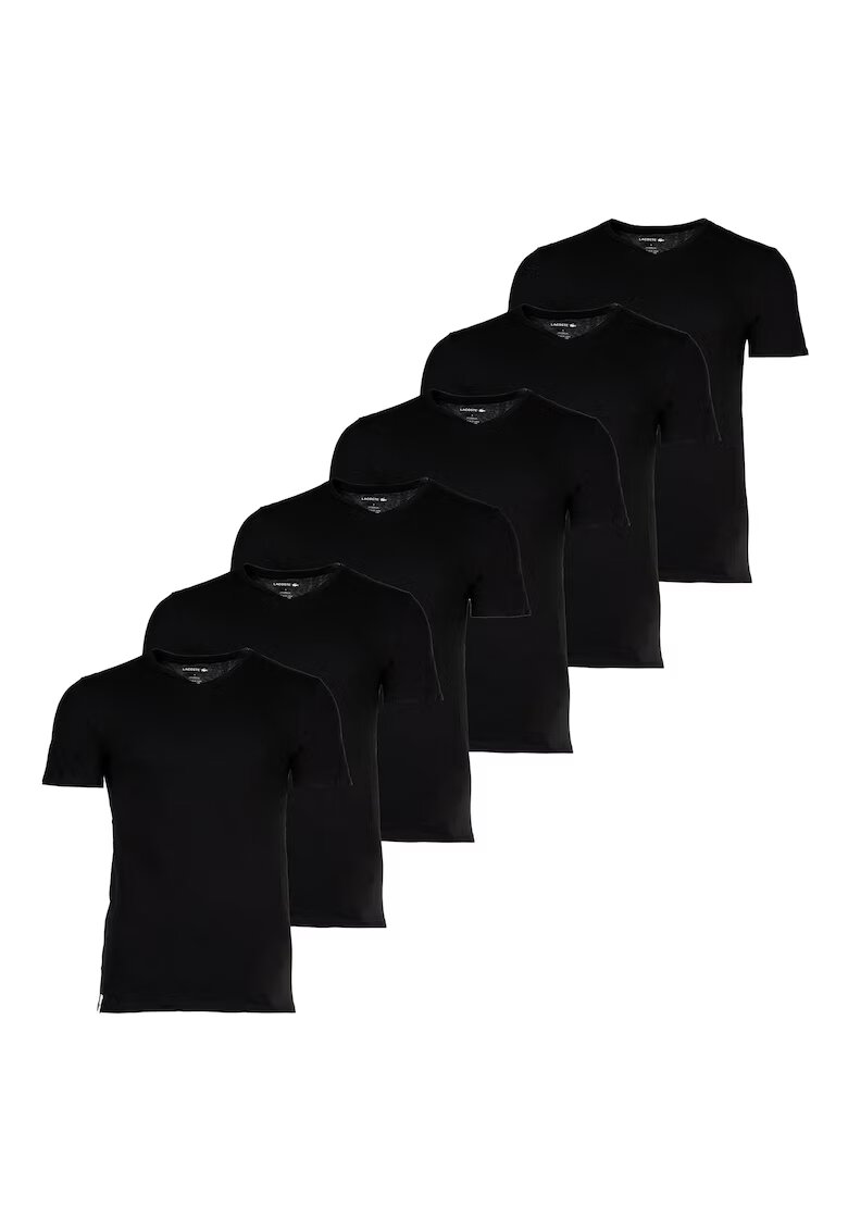 Lacoste Вталени тениски с шпиц - 6 броя