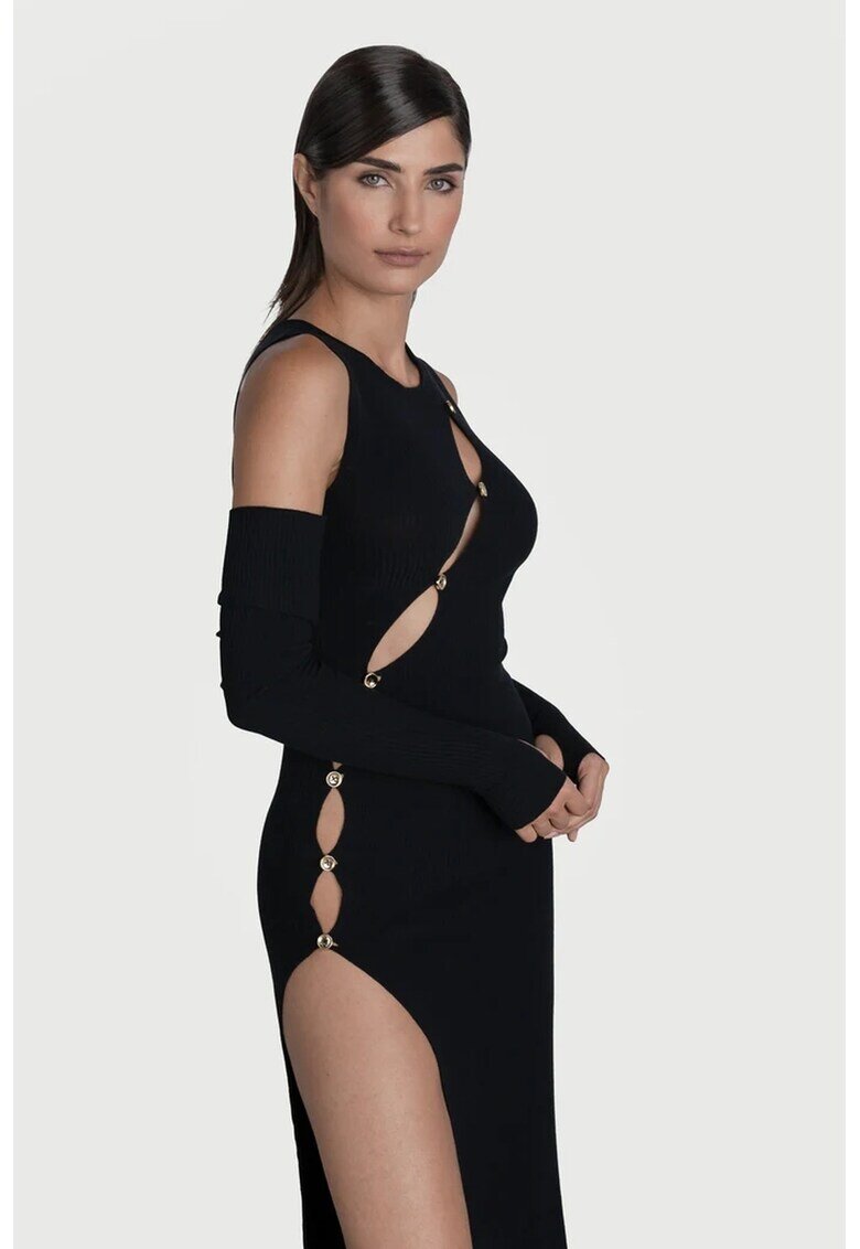 Lara Wear Миди рокля с отвори