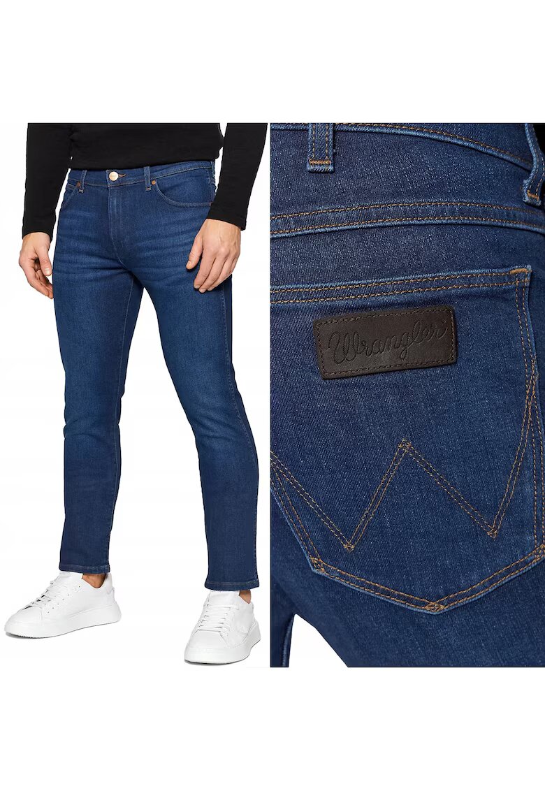 Larston Мъжки дънки - Wrangler стеснен силует - тъмносин