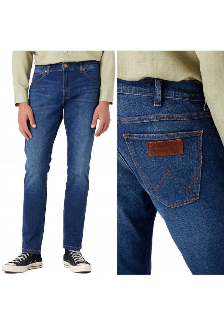 Larston Wrangler Slim Tapered дънки - тъмносини