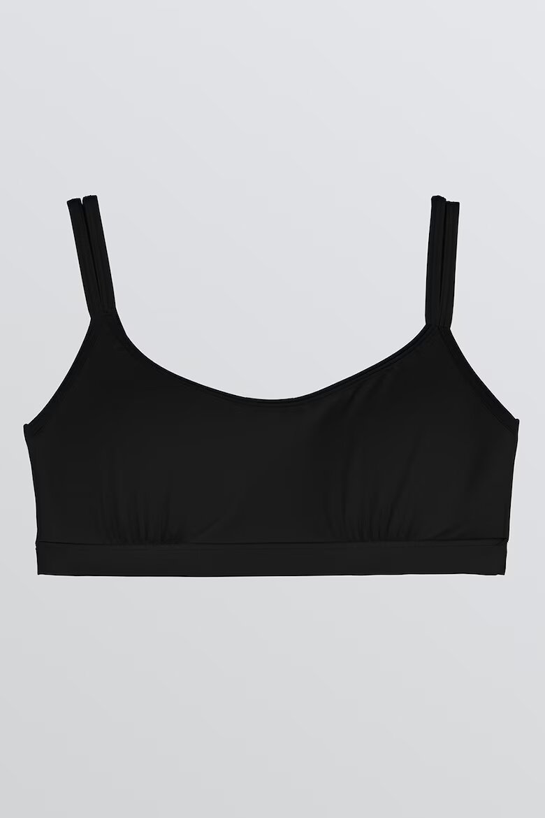 LC WAIKIKI Бюстие с регулируеми презрамки и еластична лента Черен