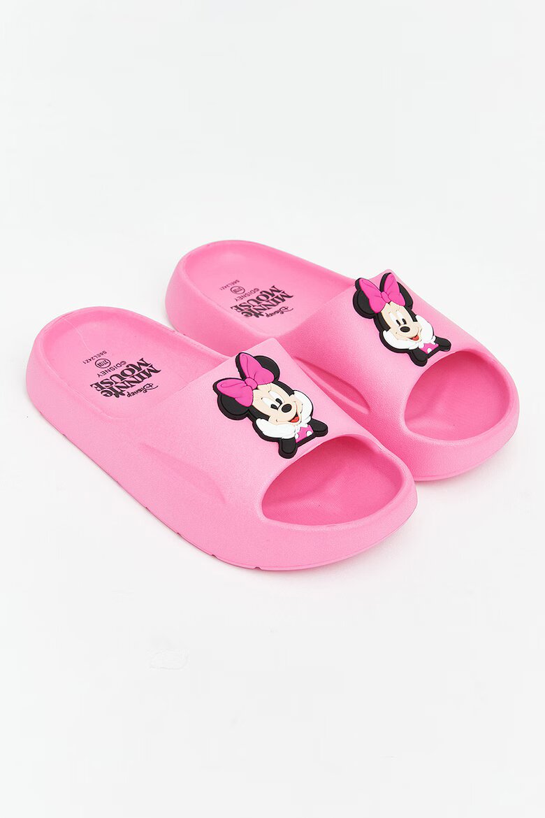 LC WAIKIKI Чехли с десен Minnie Mouse Бял/Черен/Розово