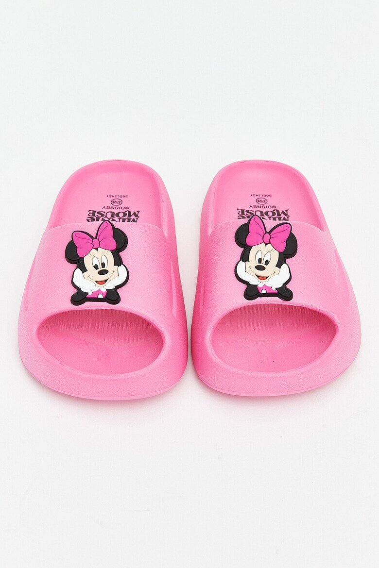 LC WAIKIKI Чехли с десен Minnie Mouse Бял/Черен/Розово