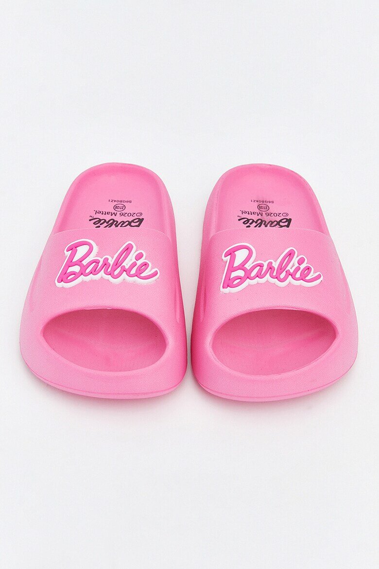 LC WAIKIKI Чехли с принт Barbie Бял/Розово