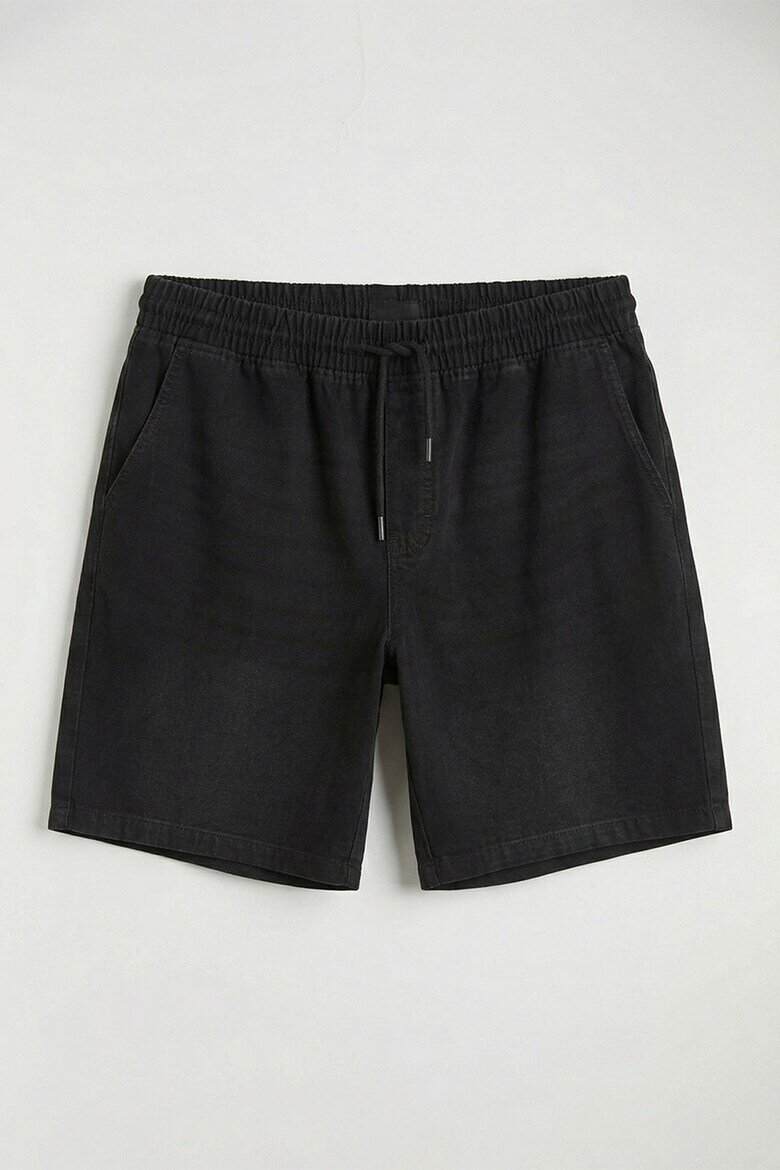 LC WAIKIKI Къси дънки с еластична талия Черен