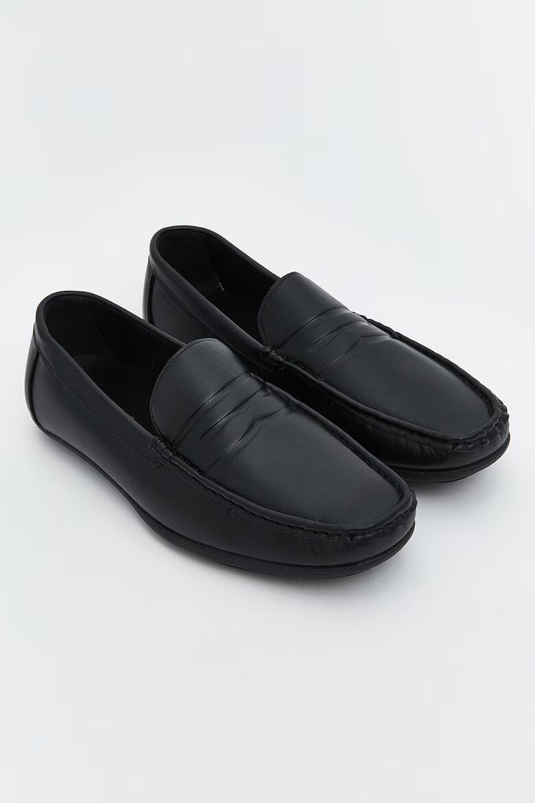 LC WAIKIKI Мокасини от еко кожа Черен