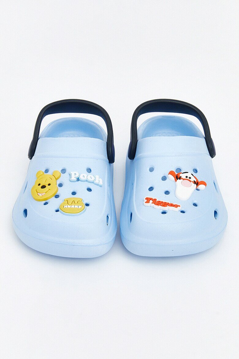 LC WAIKIKI Сабо Winnie The Pooh с отворена пета Шафраново жълто/Мандарина/Светлосин