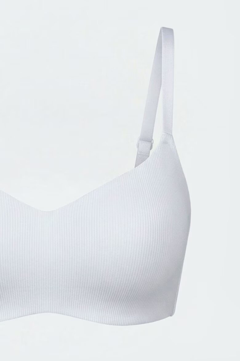 LC WAIKIKI Сутиен с релеф Бял