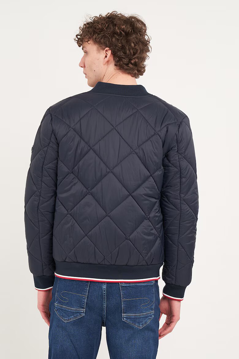 Lee Cooper Бомбър яке с джобове с цип Ултрамарин синьо