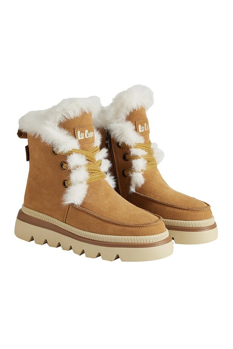 Lee Cooper Боти W LCJ-25-01-3738L Жени Кафяв Кафяв