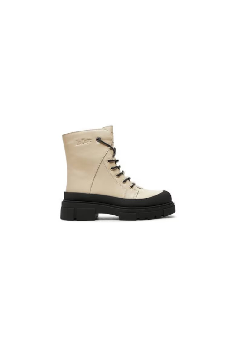 Lee Cooper Дамски боти 304321368 - Естествена кожа - - - - - - - - - - - - - - - Бял