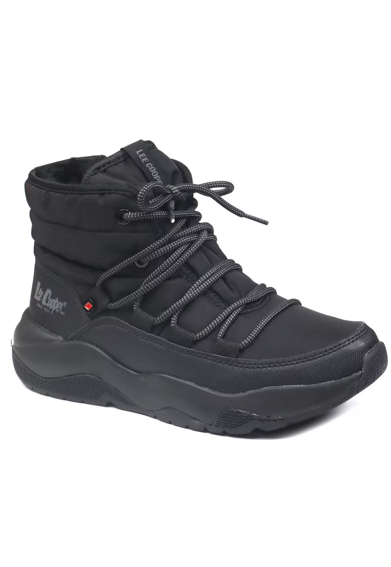 Lee Cooper Дамски боти - синтетичен материал - LCJ 2403 3066LA - Черен