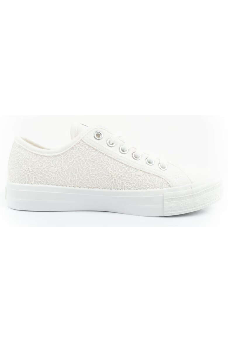 Lee Cooper Дамски маратонки с брокат и връзки бели [LCW-25-31-3422L Бял