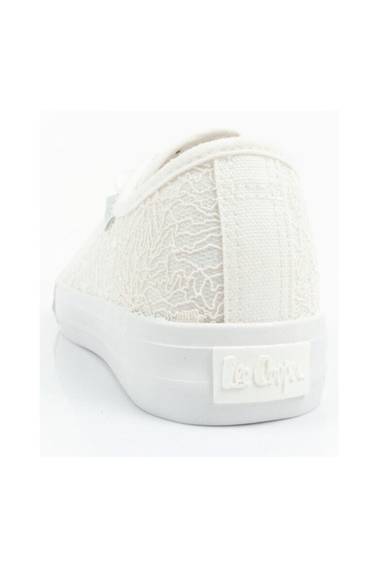 Lee Cooper Дамски маратонки с брокат и връзки бели [LCW-25-31-3422L Бял