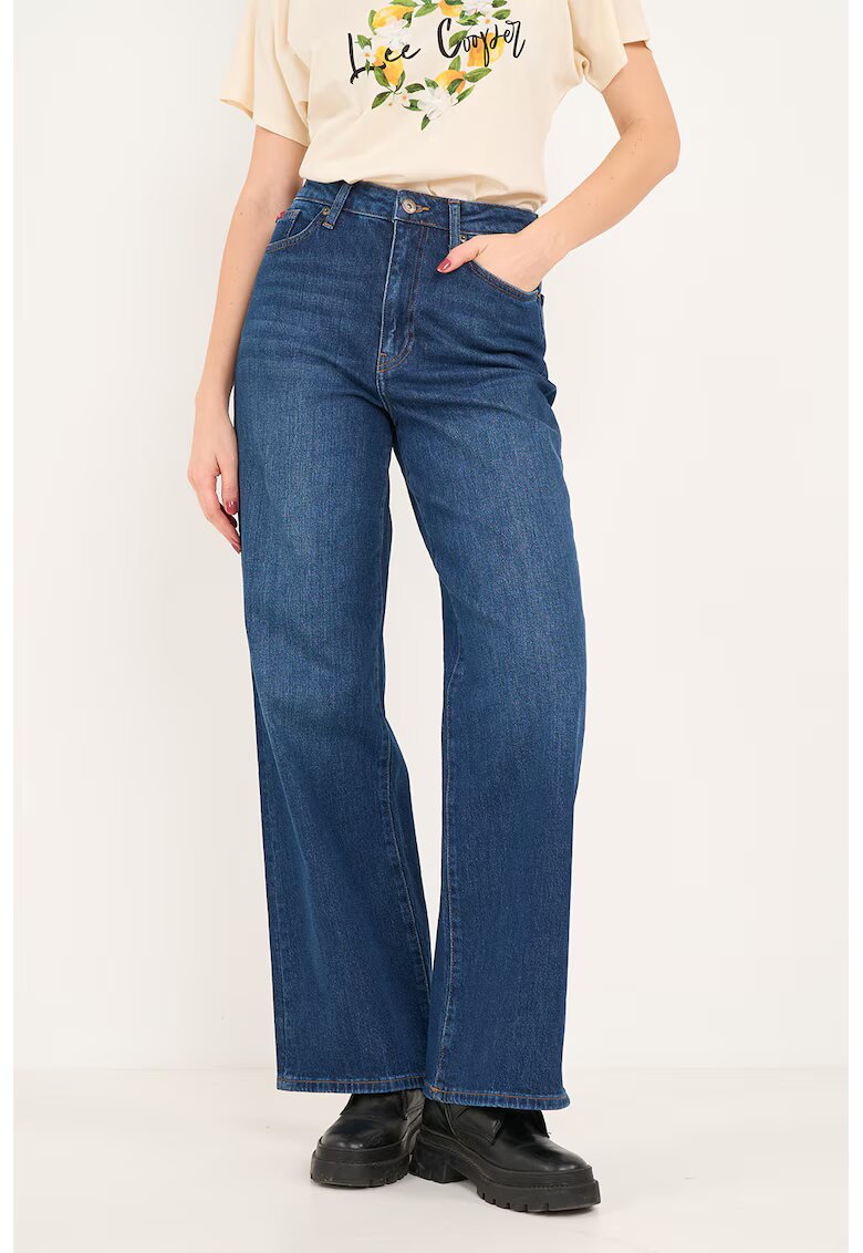 Lee Cooper Дънки с широк крачол и висока талия