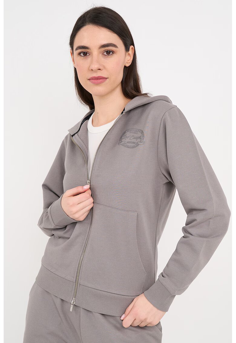 Lee Cooper Худи с цип и лого