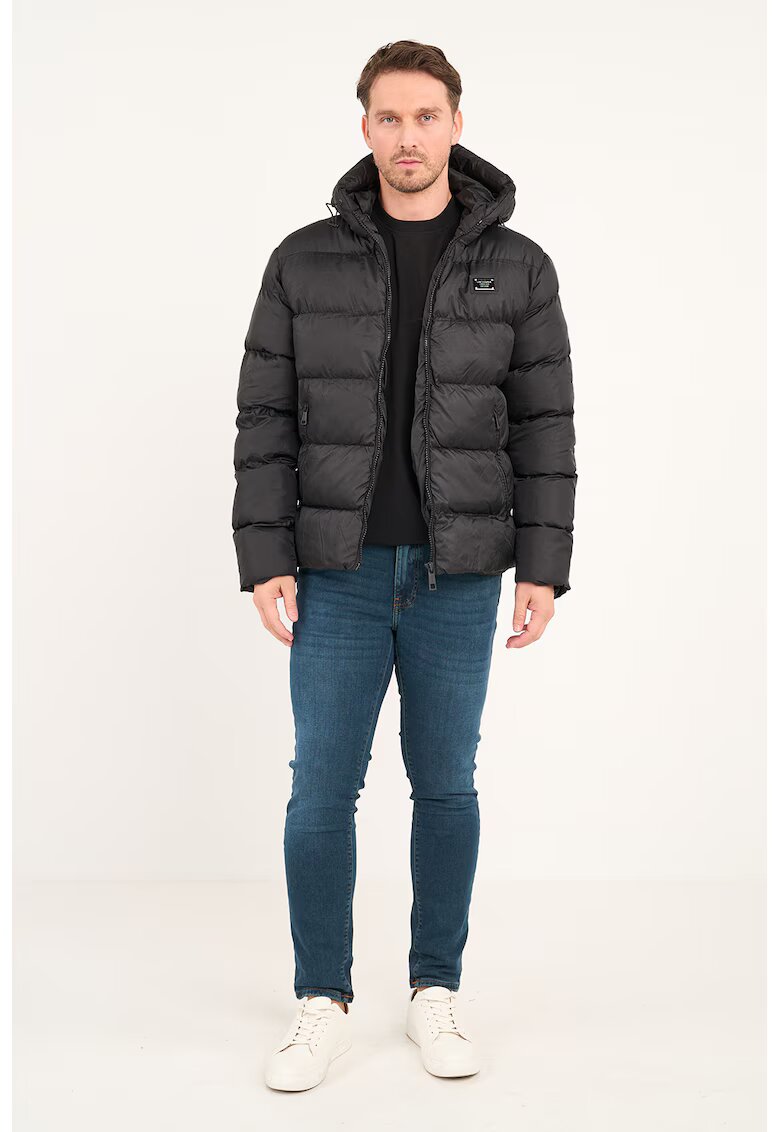 Lee Cooper Късо зимно яке с джобове с цип