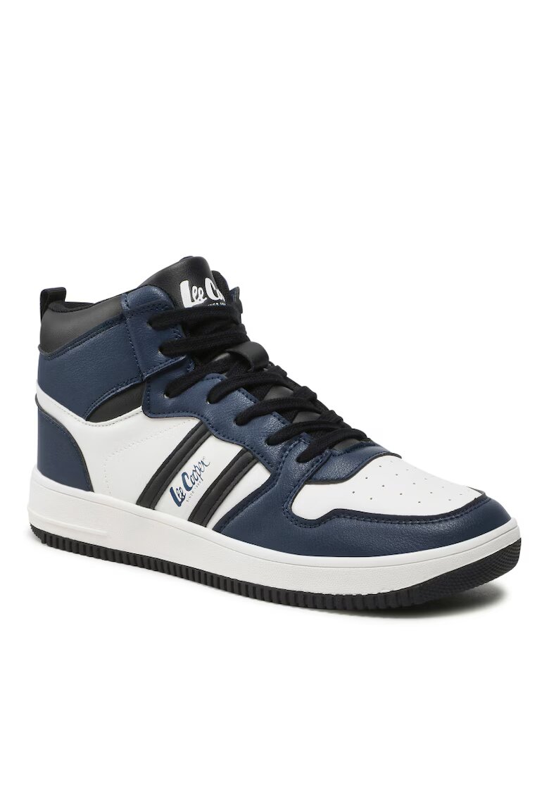 Lee Cooper Мъжки обувки - 301272472 - Екологична кожа - Тъмносини