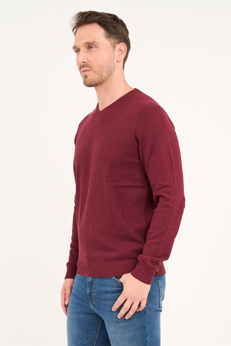 Lee Cooper Пуловер с шпиц Червен