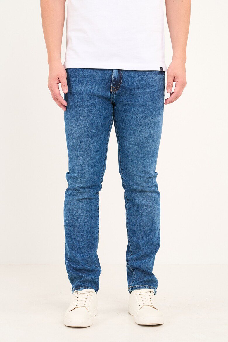Lee Cooper Слим дънки с 5 джоба Син