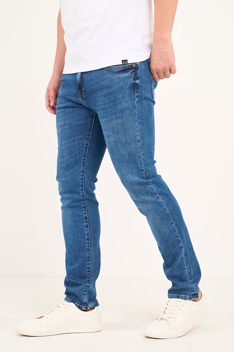 Lee Cooper Слим дънки с 5 джоба Син