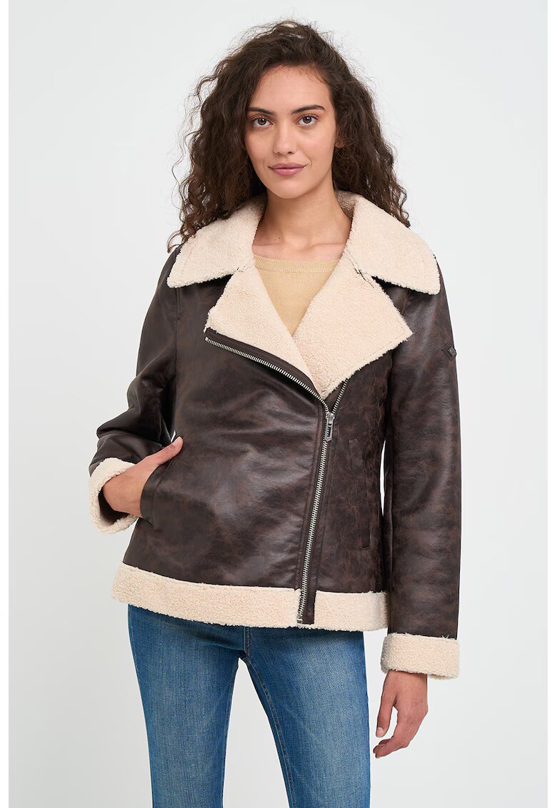 Lee Cooper Ватирано яке от еко кожа