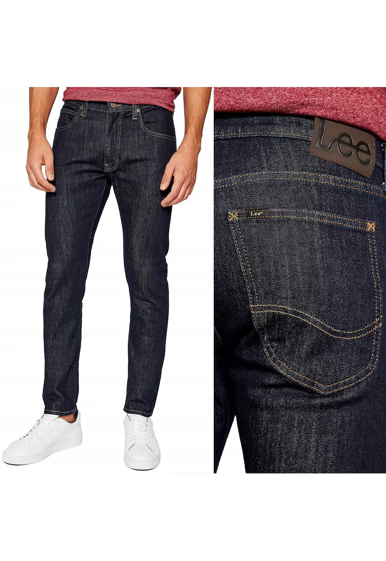Lee Дънки Luke SLIM Tapered тъмносини
