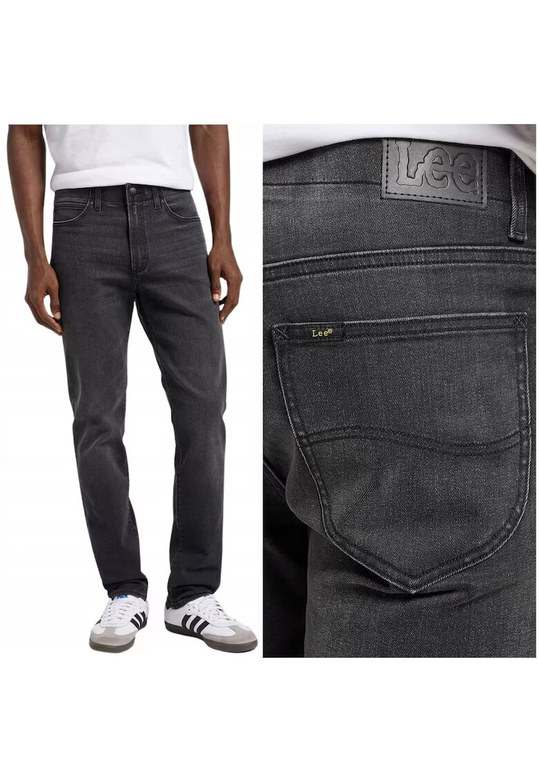 Lee Дънки Slim Fit Extreme Motion - L36 - Черен