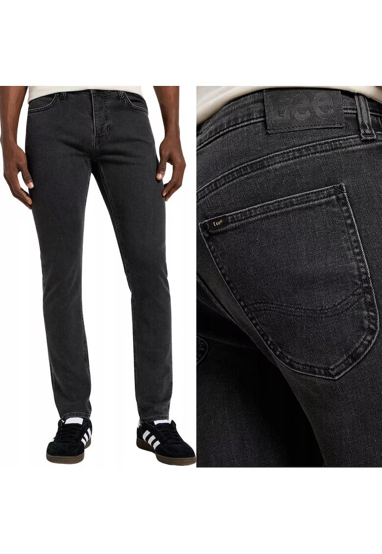 Lee Malone Skinny сив асфалт - еластичност - L32 - Сив