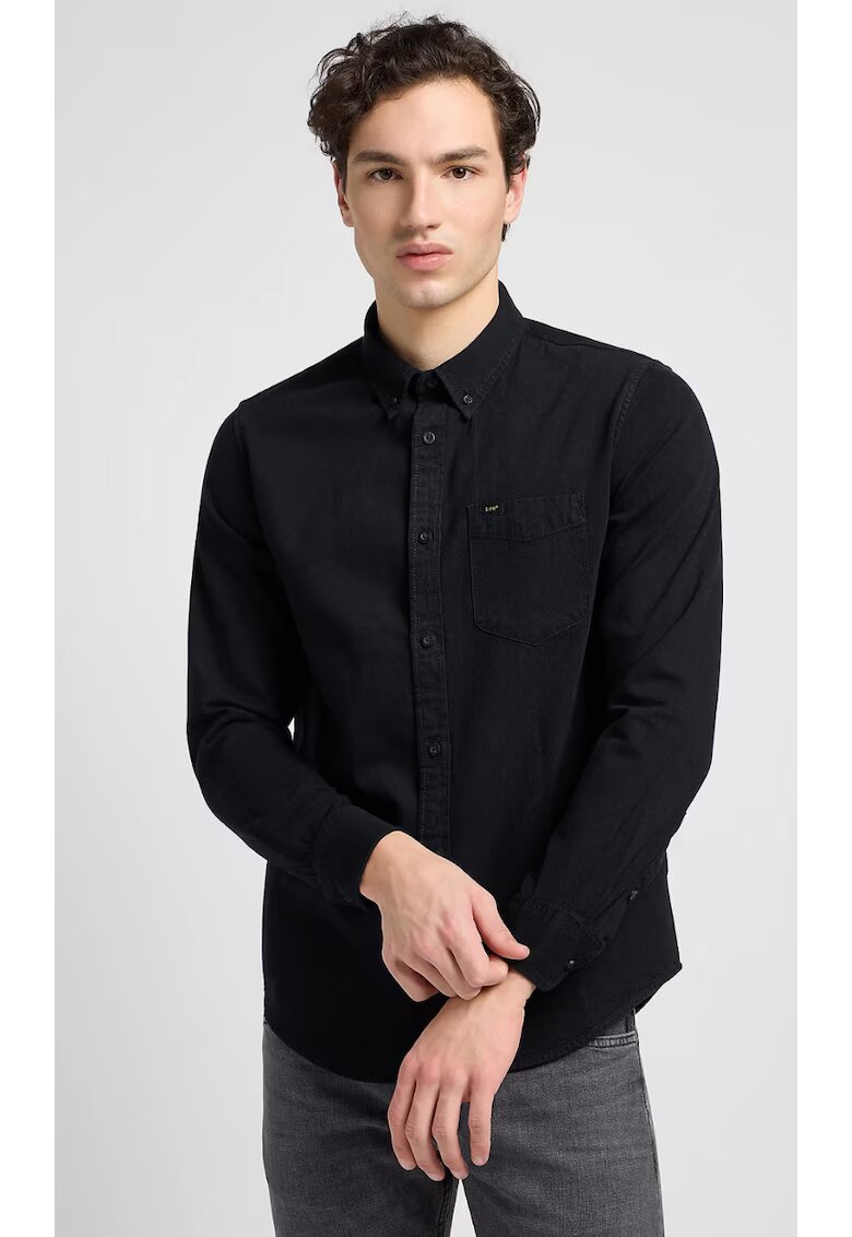 Lee Мъжка риза - Button Down - класическа кройка - памук