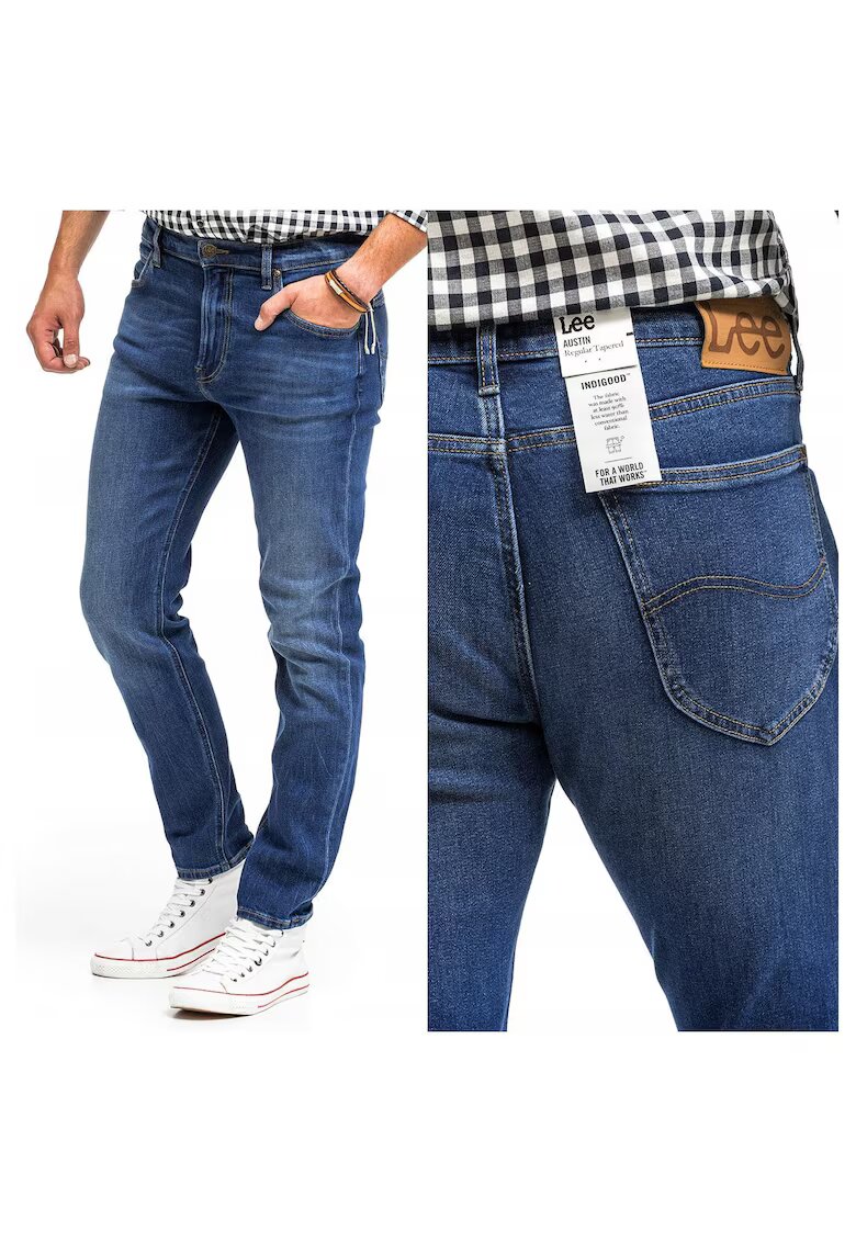 Lee Мъжки дънки - Austin - Памучни - Дълги - Мъжки - Slim fit