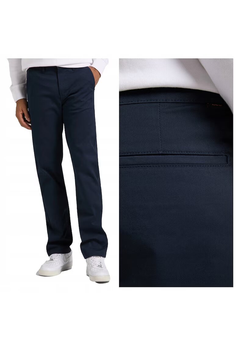 Lee Мъжки дънки - Regular Chino - Straight Fit - Средна талия - Цип - Дълги - 5 джоба - Памук - W31-L32 US