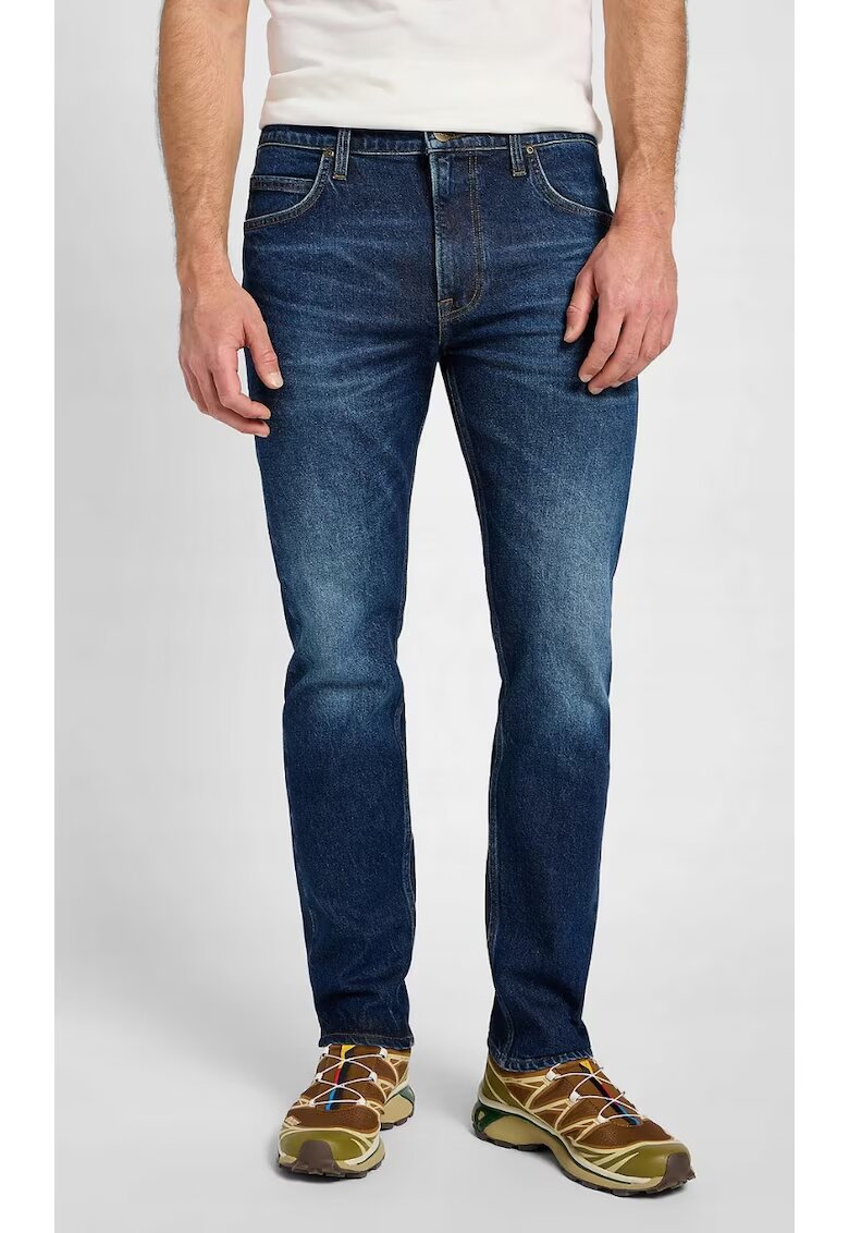 Lee Мъжки дънки Slim Fit Rider - памук/лиосел/еластан - -